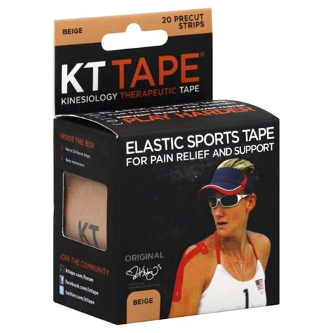 KT Tape Black Pro Extreme Synthetic Kinesiology Tape 20 Precut Strips 364 4. . Kt tape walmart